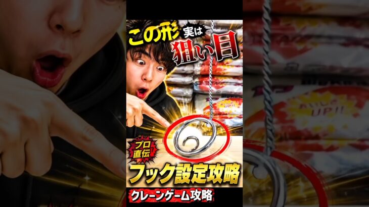 まだそこ狙ってる？フック設定はここだけ見ろ！【クレーンゲーム】#クレーンゲーム #フック #ufoキャッチャー  #clawmachine