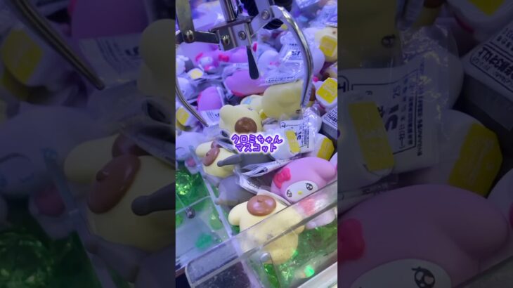 #クレーンゲーム #ufoキャッチャー #sanrio #サンリオ #クロミ #マスコット #景品 #攻略 #shorts