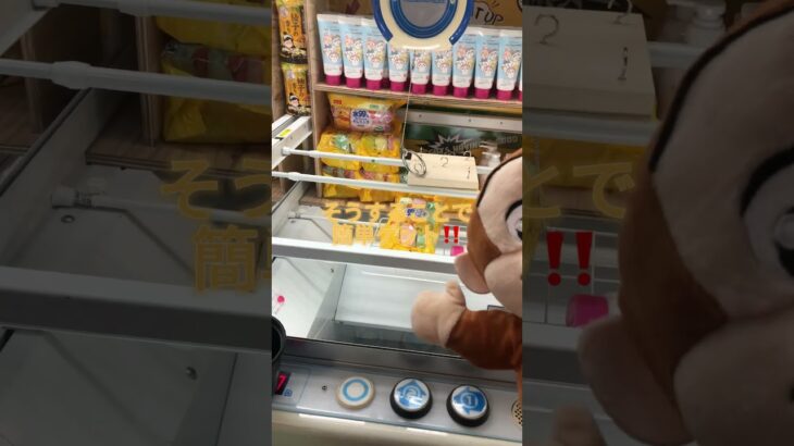 さる「うますぎるやろ！らくらく攻略を教えます！」 #クレーンゲーム #ゲームセンター #出禁 #ufoキャッチャー #夾娃娃機 #攻略 #shorts