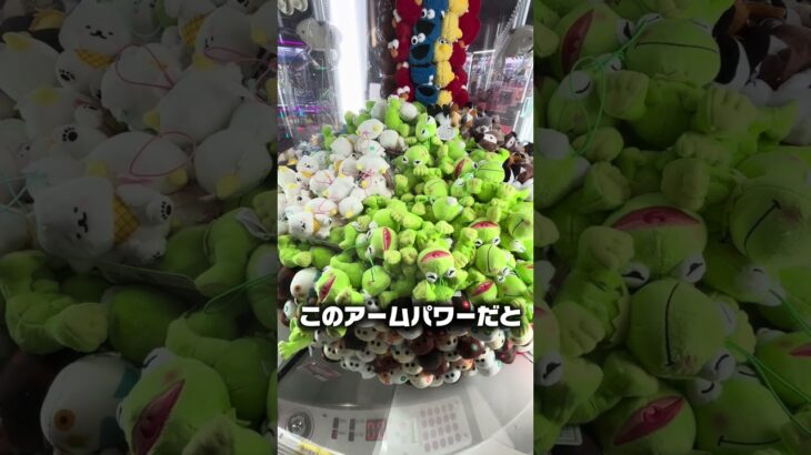 ラウワンの無料券台は取らせてなんぼやとおもてた。#クレーンゲーム #ufoキャッチャー #ゲームセンター #攻略 #ベネクス #ラウンドワン #shorts #followme