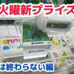 【クレーンゲーム】火曜日新プライズ初日に挑戦［橋渡し］