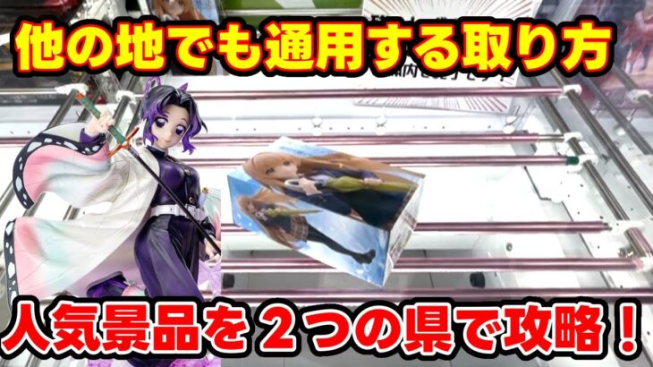【攻略】人気新景品を簡単に取る方法がこれです！【クレーンゲーム】