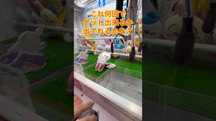 【ちいかわ】洗濯ばさみのプライズを取ってきた♡