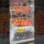 【クレーンゲーム】おたちゅう龍ヶ崎休業前のありがとうプレイして来たよ‼️#フック設定#クレーンゲーム #食品#調味料#ジュース#日用品