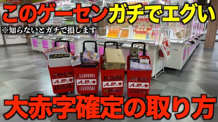 【クレーンゲーム】知らないとガチで損するプロの取り方！今までの取り方ではダメ！新しくリニューアルオープンしたゲーセンがヤバすぎた