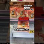 1日1000円しか使えないクレーンゲームの景品だけで生活128日目 #clawmachine #クレーンゲーム #ゲームセンター #ufoキャッチャー #ゲーセン #フック設定