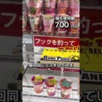 1日1000円しか使えないクレーンゲームの景品だけで生活138日目 #clawmachine #クレーンゲーム #ゲームセンター #ufoキャッチャー #ゲーセン #フック設定