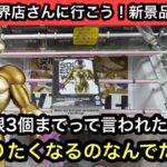 個数制限3個までと言われたら3個獲りたくなる！【クレーンゲーム】【JapaneseClawMachine】【인형뽑기】【日本夾娃娃】