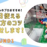 【クレーンゲーム】6/16 ラウンドワンでぬいぐるみを簡単に取る取り方のコツをお見せします！