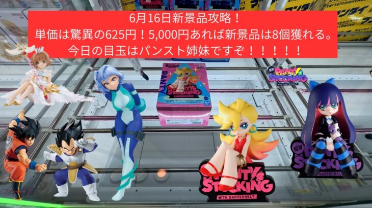 【圧倒的絶技】単価625円！新景品は5,000円で獲りつくせ！パンスト姉妹可愛すぎ。　#万代多賀城 　#万代泉　#万代書店　#クレーンゲーム　#クレゲ
