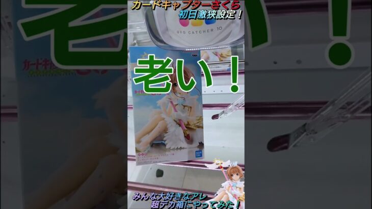 【クレゲ攻略80】カードキャプターさくら🌸初日激狭設定でもみんな大好きなアレ超デカ箱にやってみた！8割が知らず損してます【肘回し】クレゲ攻略等を解説してます🔥チャンネル登録して頂けたら泣いて喜びます😂