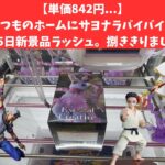 【単価842円…】新景品ラッシュ…正直追いきれねンだわ…　#万代泉　#万代書店　#クレーンゲーム　#クレゲ