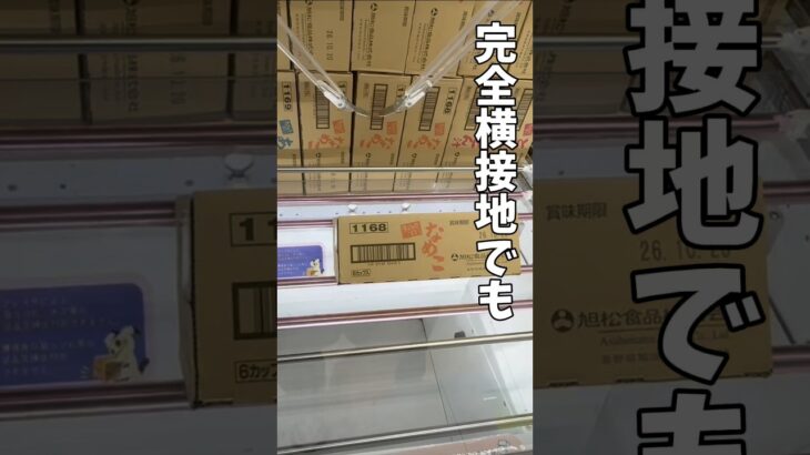 【クレーンゲーム】完全に横接地してもここから一撃GETが狙える！？