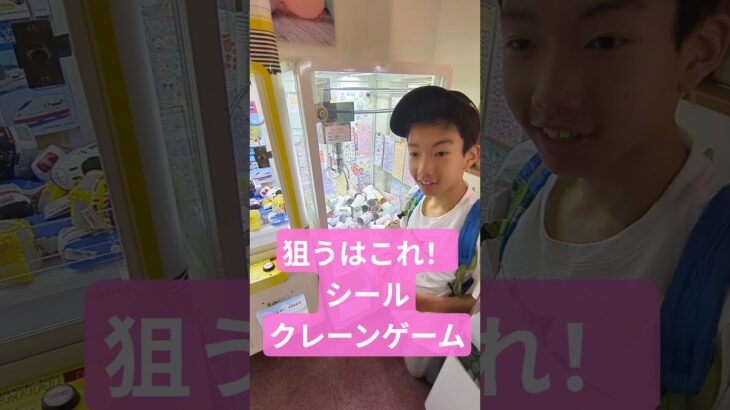 クレーンゲームで欲しい景品を狙ってみた結果…！ #クレーンゲーム  #shorts
