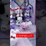 あともうちょっとだったよね🤭 #クレーンゲーム #アミューズメント限定 #クレーンゲーム攻略 #ゲームセンター #ufoキャッチャー #クレーンゲーム景品 #サンリオ