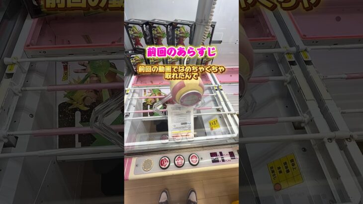 新景品初日設定はやっぱり難しいの？そんな疑問を検証していきます！#クレーンゲーム #ufoキャッチャー #ゲームセンター #ユーフォーキャッチャー #ゲーセン #プライズ獲得 #確率無視