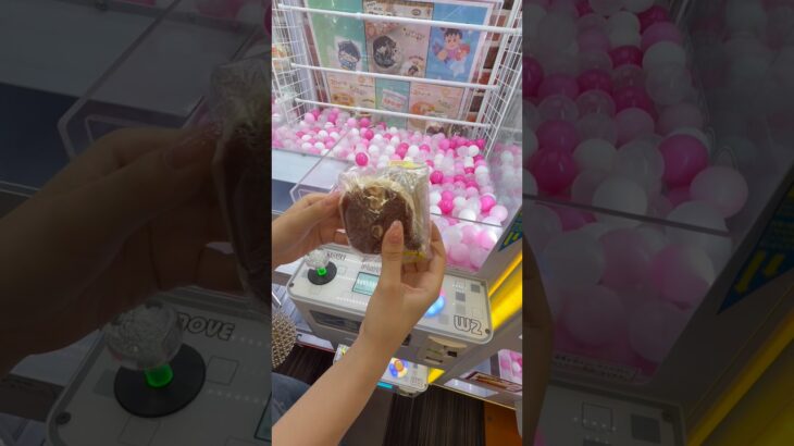 今話題沸騰の人気景品を取ろうとしたら… #クレーンゲーム #ufoキャッチャー #ゲームセンター #スクイーズ