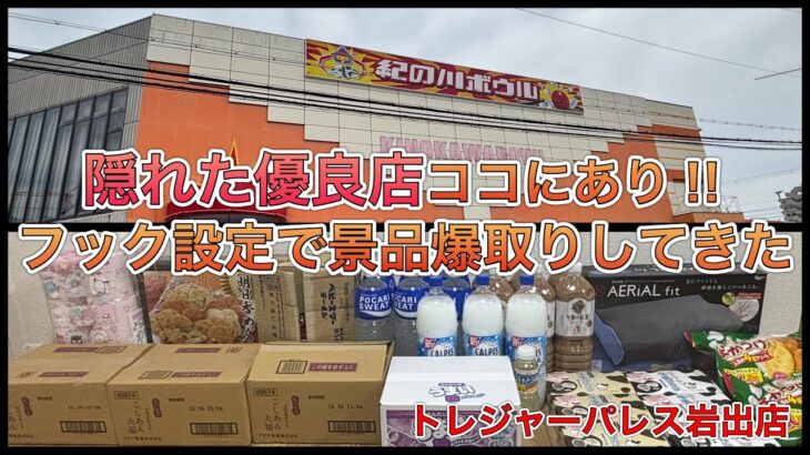 和歌山の優良店でフック設定攻略してきた【ゲームセンター】