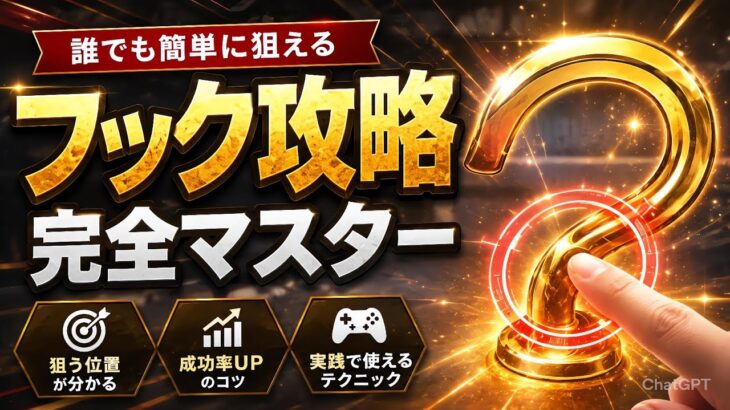 フック設定攻略！これ知らないと一生取れません！（遠征編）【クレーンゲーム】