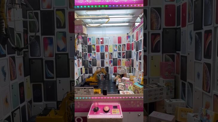 ショベルカーを使って景品をゲットするww #ネタ #自宅 #shorts #クレーンゲーム #ufoキャッチャー #clawmachine #arcade #unboxing #blindbox