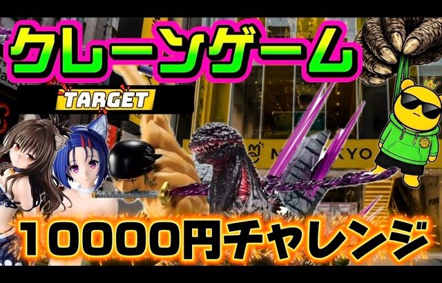【10000円チャレンジ】大注目はゾロかな!? LIVE IN ME TOKYO SHINJUKU #クレーンゲーム #ufoキャッチャー