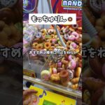 激熱10円キャッチャー🍩100円チャレンジ　#クレーンゲーム
