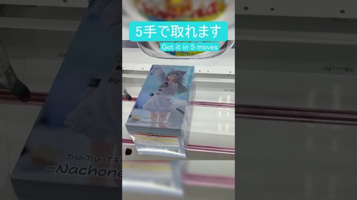 【クレーンゲーム】【#104】Trio-Try-iT Figure－Nachonekoー　橋渡し5手攻略