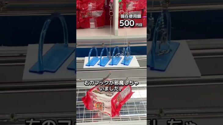 1日1000円しか使えないクレーンゲームの景品だけで生活154日目 #clawmachine #クレーンゲーム #ゲームセンター #ufoキャッチャー #ゲーセン #フック設定
