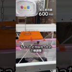 1日1000円しか使えないクレーンゲームの景品だけで生活162日目 #clawmachine #クレーンゲーム #ゲームセンター #ufoキャッチャー #ゲーセン #フック設定