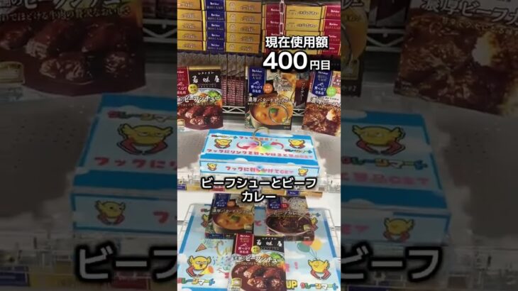 1日1000円しか使えないクレーンゲームの景品だけで生活170日目 #clawmachine #クレーンゲーム #ゲームセンター #ufoキャッチャー #ゲーセン #フック設定