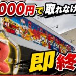 【取れなかったら即終了】1個1000円で取れなかったら直ぐに配信終わります！【予算5000円】#クレーンゲーム #ゲームセンター