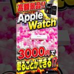 3000円でApple Watch取れるのか挑戦してみたらまさかの、、、#shorts #クレーンゲーム #ufoキャッチャー # ゲーセン #ゲームセンター #arcade