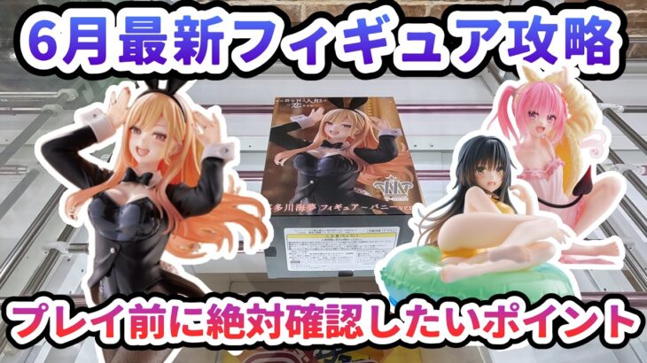 【クレーンゲーム】6月最新フィギュア攻略 プレイ前に絶対確認したいポイント T-most 喜多川海夢 フィギュア バニーver