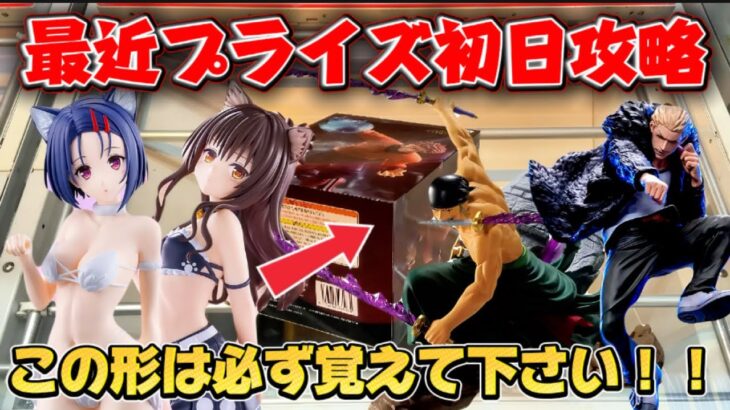 【クレーンゲーム】即日完売のゾロや大人気の呪術廻戦などのフィギュアを初日攻略したら驚きの展開に！！ 【開封】To LOVEる-とらぶる-ダークネス にゃーるずこれくしょん 【キャロム坂戸】