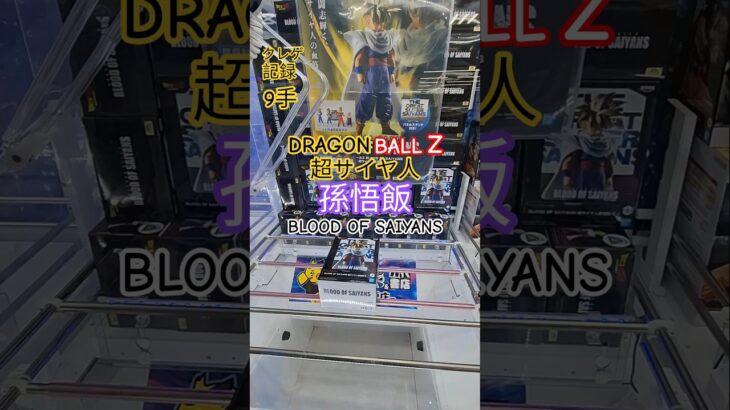 【 #クレーンゲーム 】超サイヤ人孫悟飯 ドラゴンボールZ #プライズ #ゲームセンター #ufoキャッチャー #フィギュア #shorts #アニメ 橋渡し 倉庫系 攻略 重心 (CGS前橋)