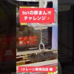 【クレーンゲーム】iクレーン新発田店で551豚まん獲得！✨ #クレーンゲーム #iクレーン新発田店 #UFOキャッチャー #551豚まん  #ゲームセンター #景品GET #クレーンゲーム攻略