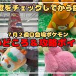 【チャンピオンきた】いつもとは違う！知らないと沼る…最新ポケモンプライズの攻略法！～マイクロファイバータオル・パモ・モクロー・エネコ　#ポケモン #pokemon #ぬいぐるみ #クレーンゲーム