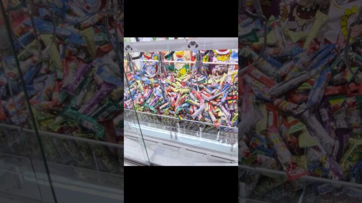 ラウンドワン川崎大師店のとれすぎーのでうまい棒とカラムーチョの景品をゲット #shorts