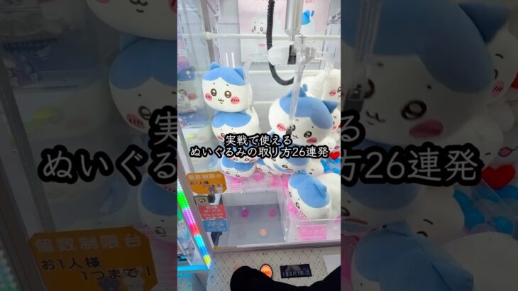 この取り方気持ち良すぎる。#クレーンゲーム #ufoキャッチャー # ゲーセン #ゲームセンター #arcade