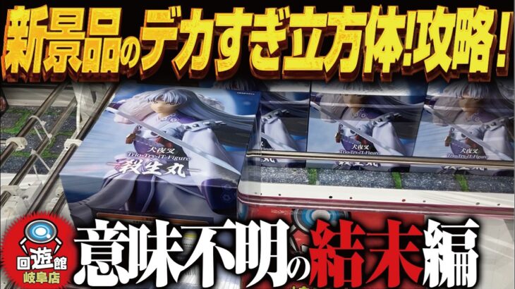 【クレーンゲーム】新景品はデカすぎ立方体の再販！攻略！回遊館岐阜店！