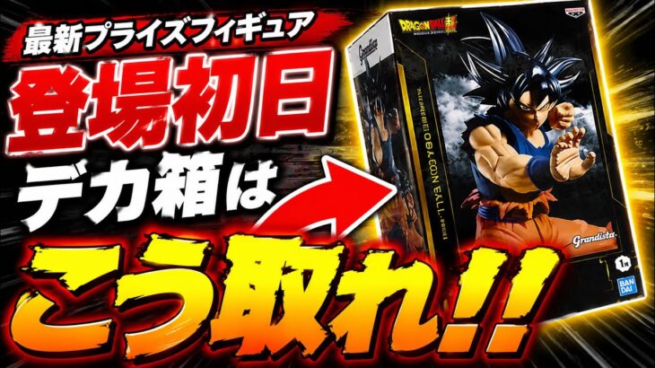 【クレーンゲーム】最新プライズ登場初日攻略！デカ箱はこう取れ！まさかの苦戦…！？🔥