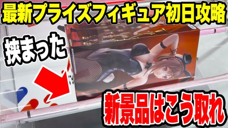【クレーンゲーム】最新プライズ初日攻略！新景品はこう取れ！🔥