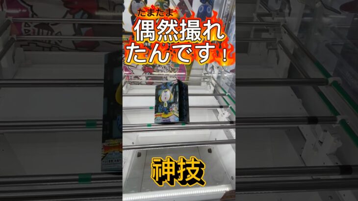 【クレーンゲーム】100円で取れる裏技！でも運も実力のうち！ #クレーンゲーム #プライズ獲得 #ゲームセンター