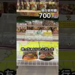 １日1000円しか使えないクレーンゲームの景品だけで生活180日目 #clawmachine #クレーンゲーム #ゲームセンター #ufoキャッチャー #ゲーセン #フック設定