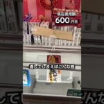1日1000円しか使えないクレーンゲームの景品だけで生活188日目 #clawmachine #クレーンゲーム #ゲームセンター #ufoキャッチャー #ゲーセン #フック設定
