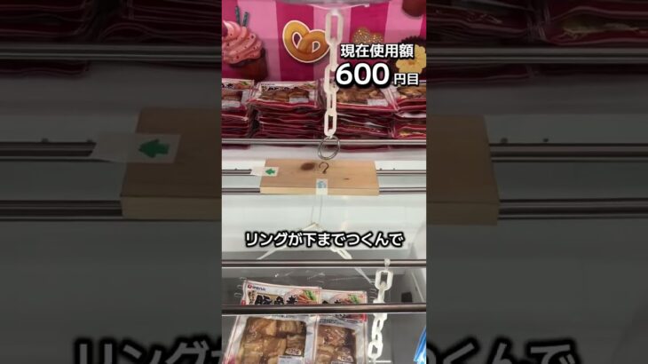 1日1000円しか使えないクレーンゲームの景品だけで生活191日目 #clawmachine #クレーンゲーム #ゲームセンター #ufoキャッチャー #ゲーセン #フック設定