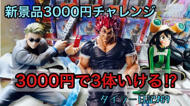 【3000円チャレンジ】勇次郎＆七海は順調！最後の1体でまさかの展開…