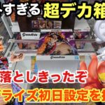 【クレーンゲーム】超デカ箱Grandistaの黒ひげは落とせる‼︎他にもモンキーDルフィーやキルア・ナルトもやってくぞ　【クレゲ】 【クレーンゲーム倉庫熊谷店】