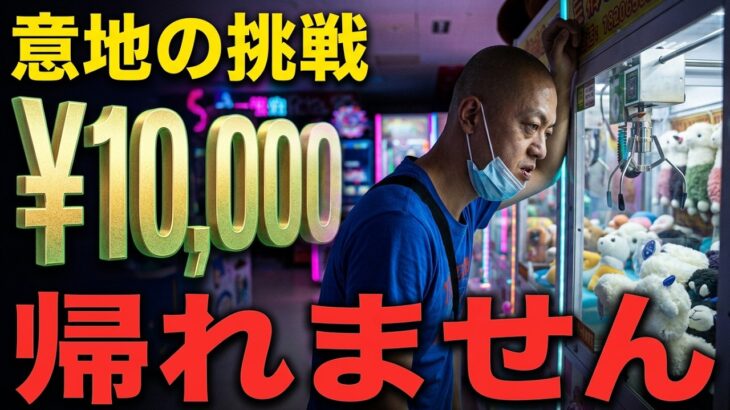【UFOキャッチャー】この設定はエグすぎる…意地の完全攻略まで帰れません！