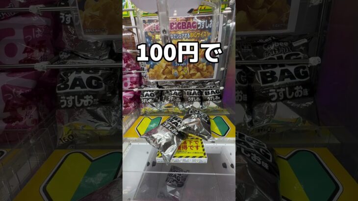 初心者歓迎台で暴れてみた#UFOキャッチャー #クレーンゲーム  #ゲームセンター #攻略 #shorts  #youtubeshorts